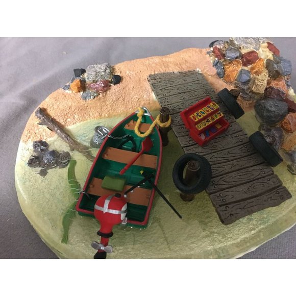 Department 56 Village Accessories "Fishing at Trout Lake" #56.53110 ©2003 - Picture 4 of 7